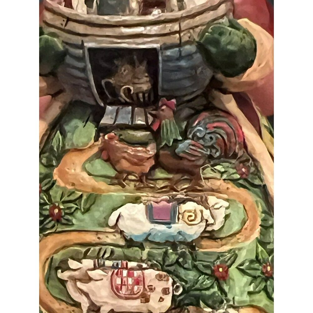 Jim Shore Santa Noahs Ark Ornament Heartwood Creek Two by Two Animal 4007947 EUC - Picture 9 of 10